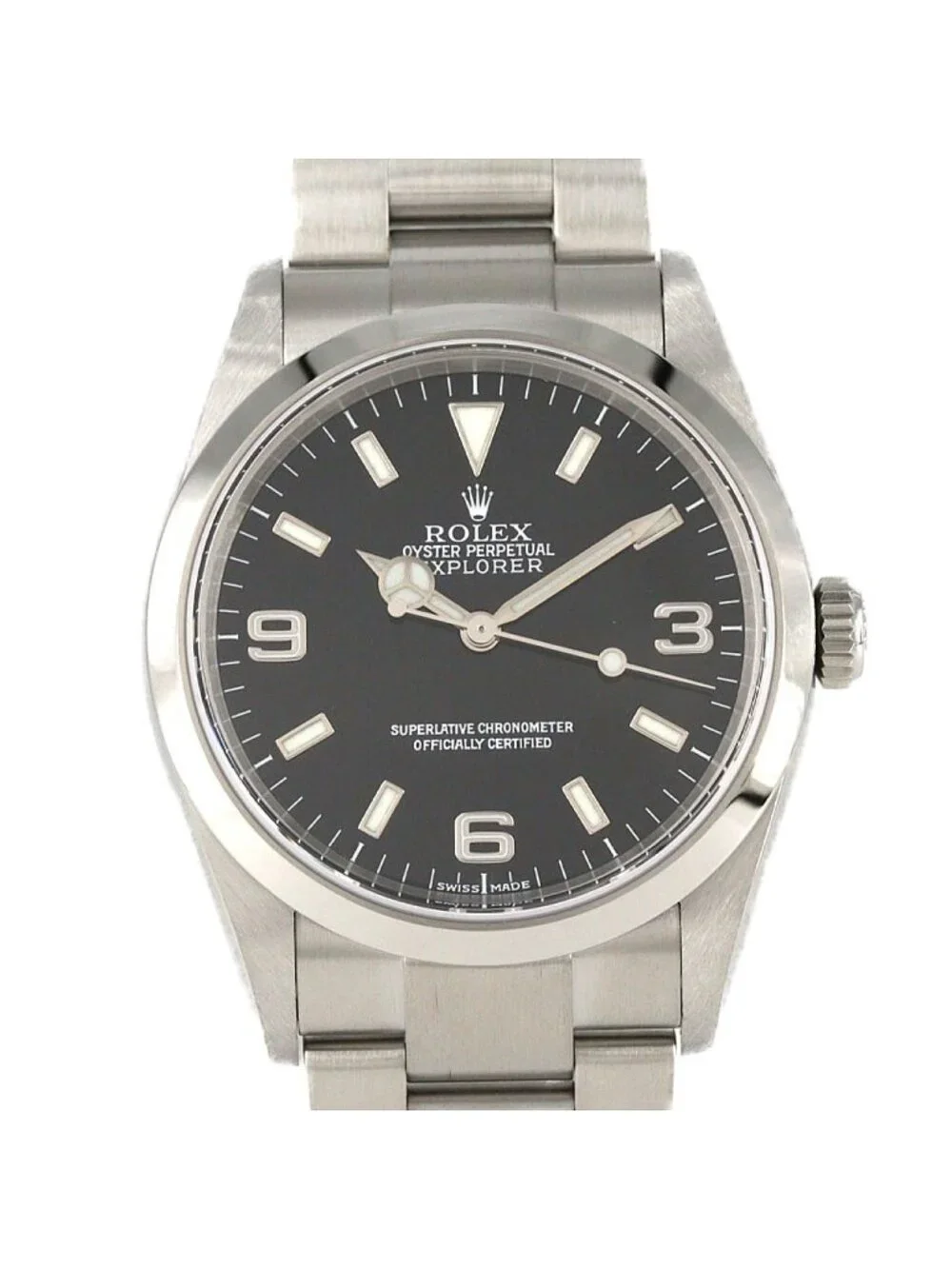 Rolex Explorer-i SS Automatic Winding Number Watch